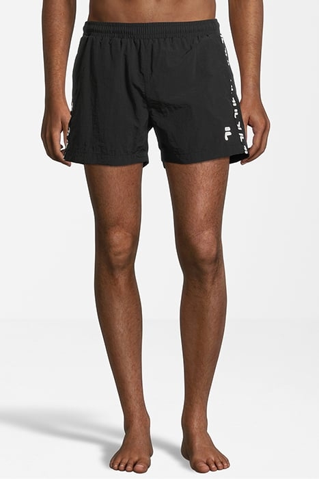 SEGRATE BEACH SHORTS BLACK 1