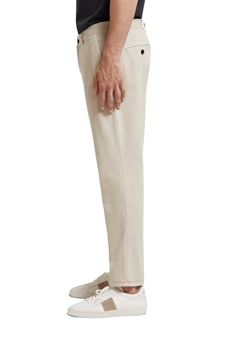 DRIFT GARMENT-DYED STRETCH TWILL CHINO OFF WHITE 6