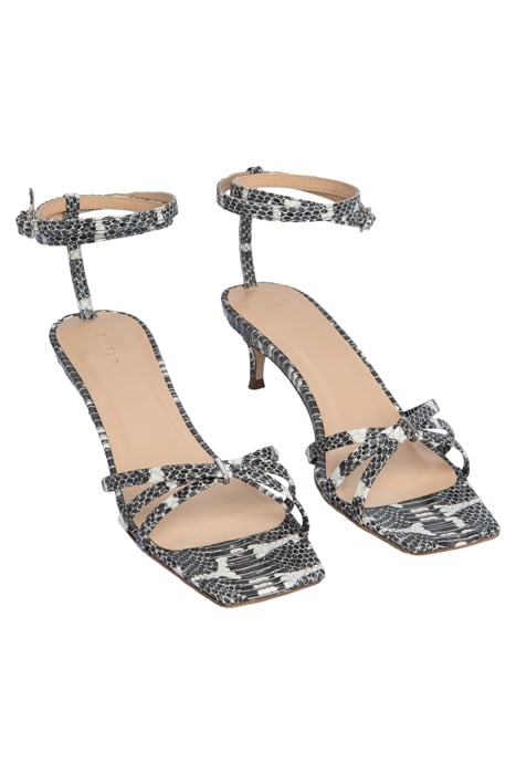 KAIA GRAPHIC SNAKE PRINT LEATHER 2