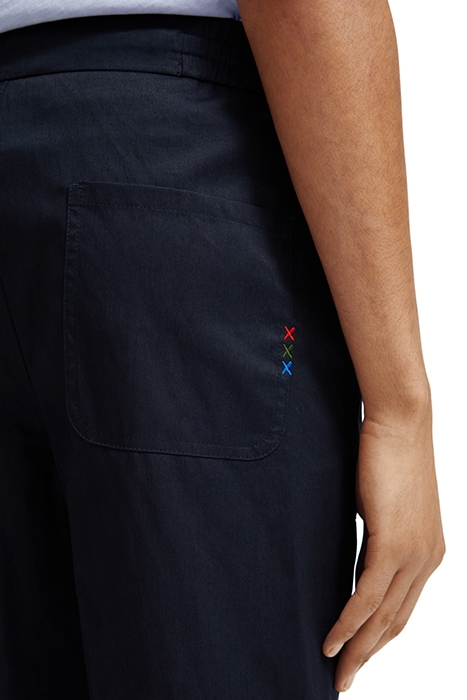 THE VERT - STRAIGHT-LEG TWILL JOGGER WITH REPAIR STITCHES NI 8