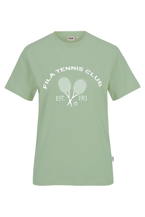 LUANDA GRAPHIC TEE SMOKE GREEN 4