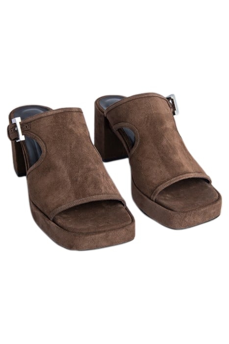 MELBA WOOD SUEDE LEATHER 2