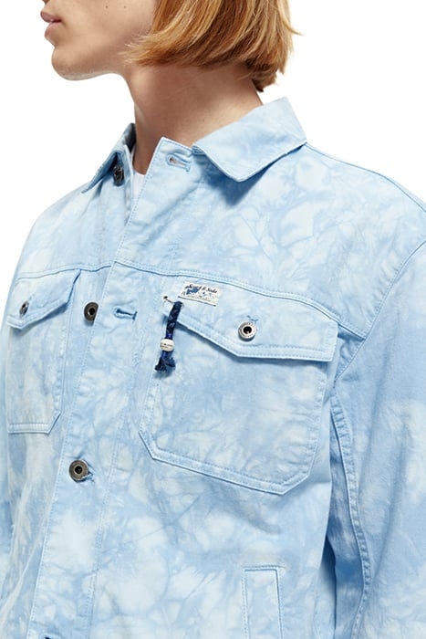 TIE-DYED TRUCKER JACKET COMBO A 7