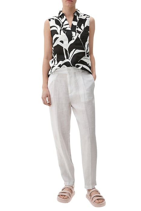 S.OLIVER BLOUSES GREY/BLACK 3