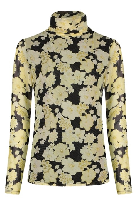 JANE TOP BLACK/LEMON SORBET 4