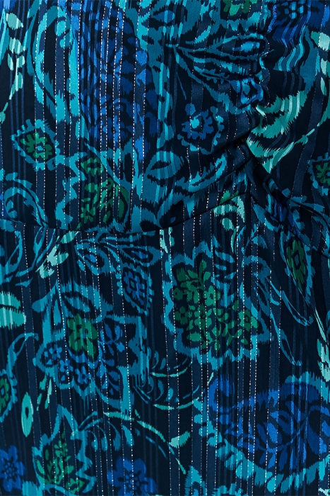 PSYCHEDELIC FLORAL PRINT A-LINE SHORT SKIRT 5