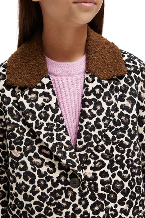 LEOPARD JACQUARD COAT ANIMAL 8