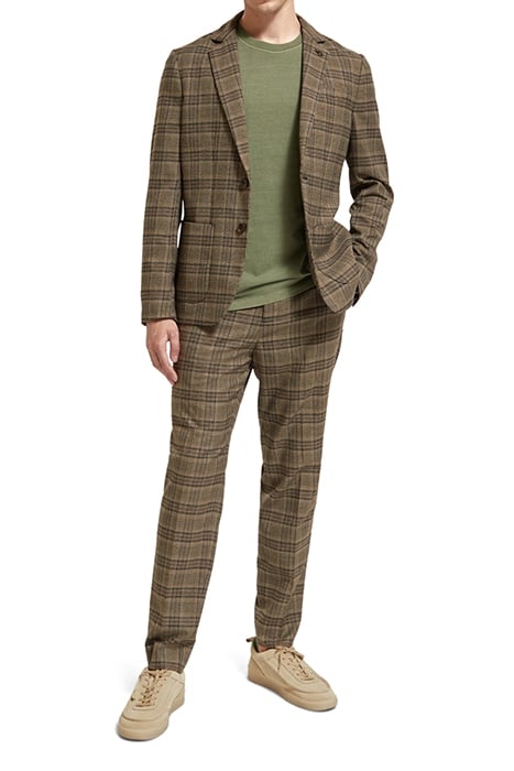 IRVING SLIM TAPERED CHINO IN RECYCLED POLYESTER BLEND CAMEL 3