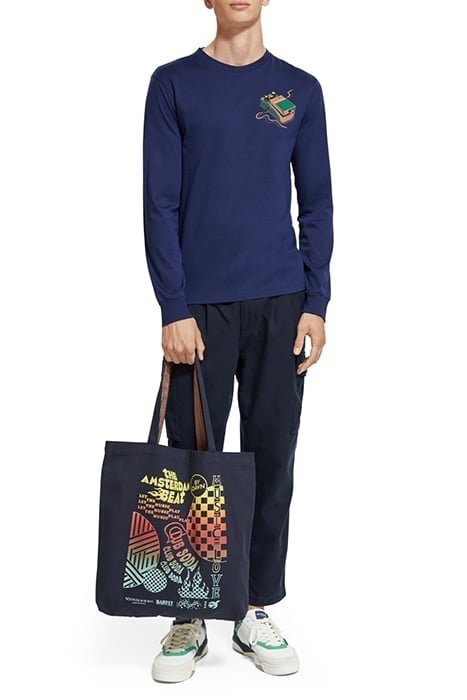 CANVAS ARTWORK TOTE NIGHT 4