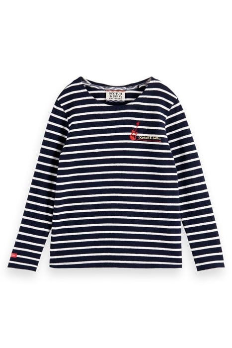 COTTON IN CONVERSION YARN-DYED STRIPED LONG-SLEEVED T-SHIRT 4