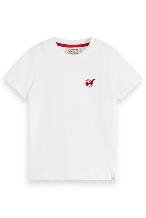 THE FREE SPIRIT PEACE BIRD ORGANIC COTTON T-SHIRT WHITE 1