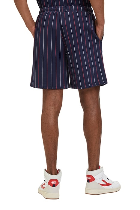 LOBITO PINSTRIPED SHORTS BLACK IRIS/TWO COLOR STIPED 2