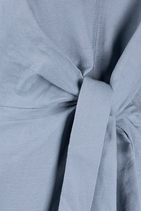 KAY-LINEN DRESS BLUE 3