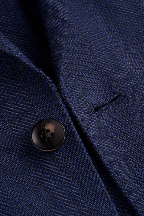Blue Herringbone Havana Blazer 4