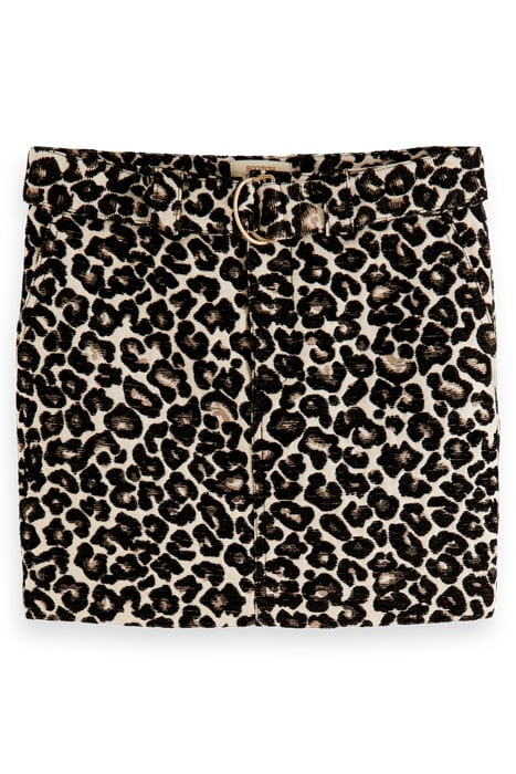 LEOPARD JACQUARD SKIRT ANIMAL 4