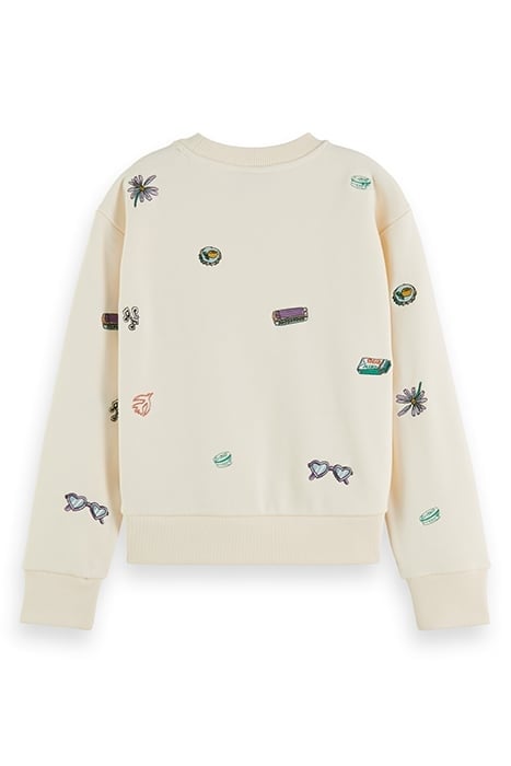 ALL-OVER EMBROIDERED SWEATSHIRT FESTIVAL EMBROIDERY 5