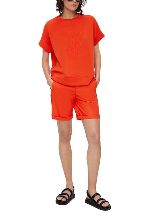 S.OLIVER SHORTS ORANGE 3