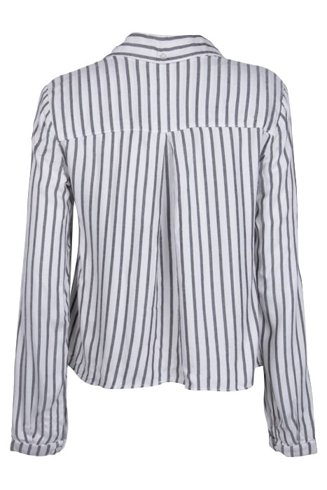 HI-LOW BUTTON DOWN WINTER WHITE 2