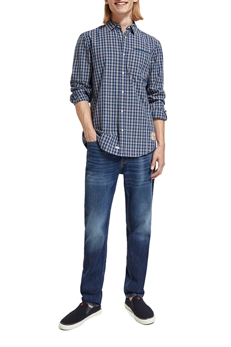 ARCHIVE MINIMAL CHECK BLUE RED CHECK 3