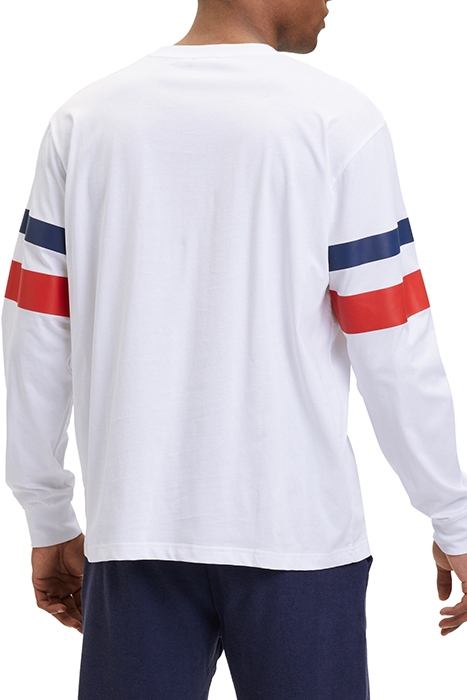 LUOHE OVERSIZED CREW SWEAT BRIGHT WHITE 2