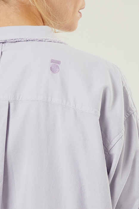 WOVEN SHIRT LIGHT LILAC 5