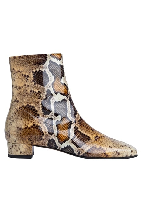 ESTE BOOT SNAKE PRINT PATENT LEATHER 1