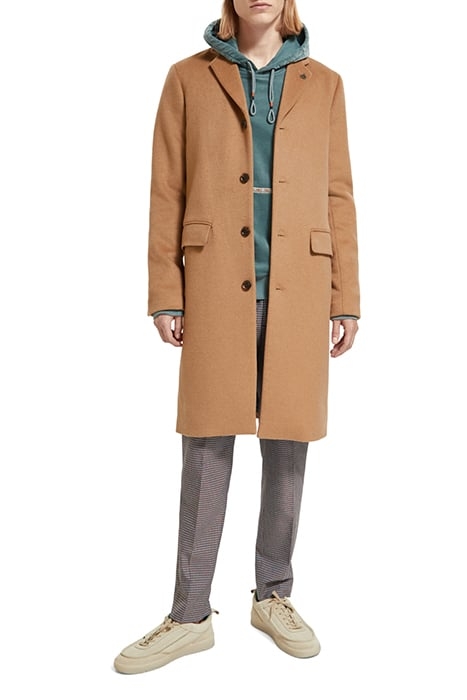 CLASSIC WOOL BLEND OVERCOAT CAMEL 2