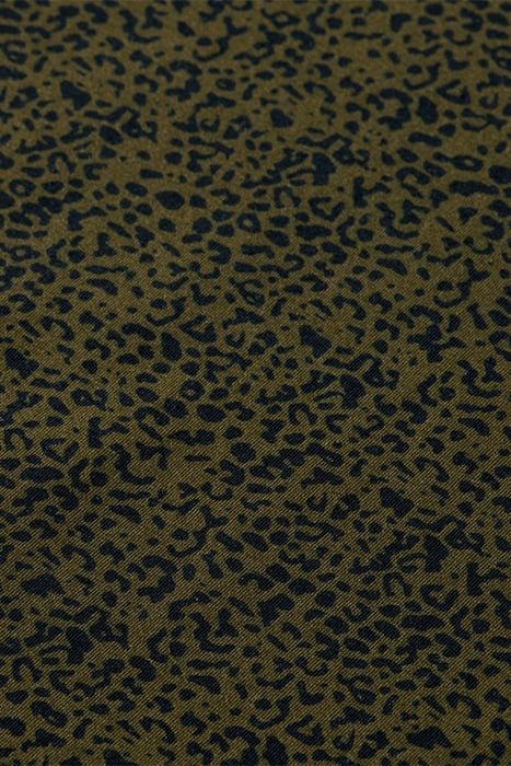 ALL OVER PRINTED MOCKNECK LONG SLEEVED SHIRT LEOPARD SPOT GR 7