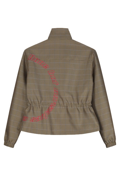 SAND CHECKED KANO JACKET SAND CHECK 3