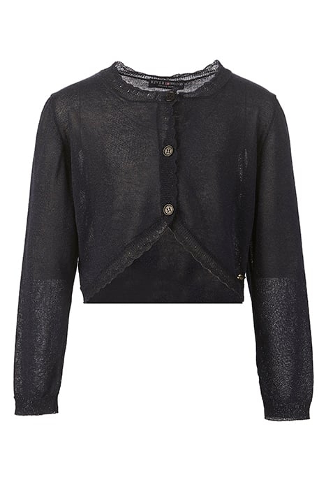 CREW NECK FANCY BOLERO LS BLUE 1