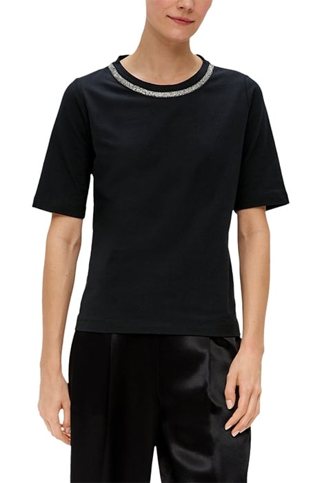S.OLIVER T-SHIRTS BLACK 1