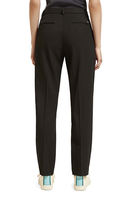 LOWRY - MID RISE SLIM PANT IN GABARDINE EVENING BLACK 2