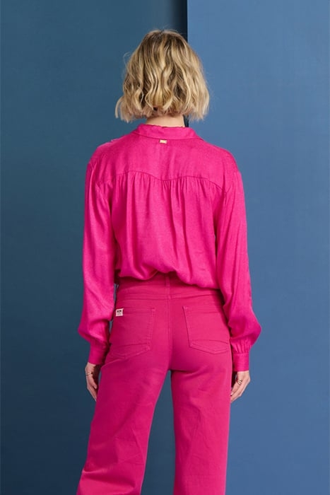 BLOUSE - MILLY FIERY PINK 2