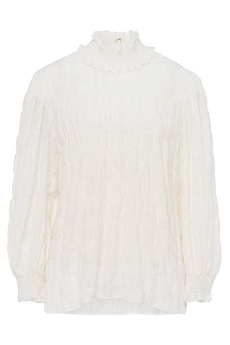 BECKY BLOUSE ALMOND MILK 1