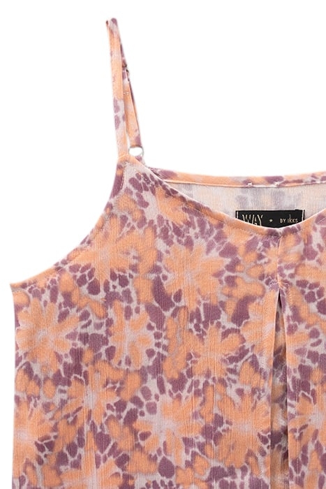 GIRLS’ VIOLET PSYCHEDELIC FLOWER PRINT CAMISOLE 5