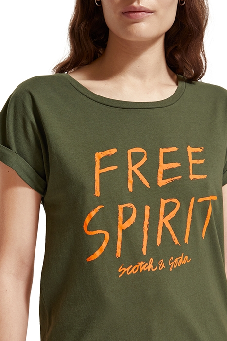 MONOGRAPHIC T-SHIRT MILITARY 6