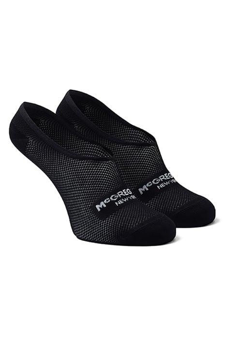 NEW YORK FOOTIES 6-PACK WHITE WITH ANTI-SLIP BLACK 4