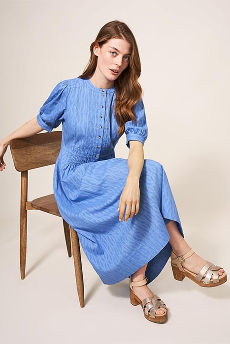 CABLE CARDI MID BLUE 4