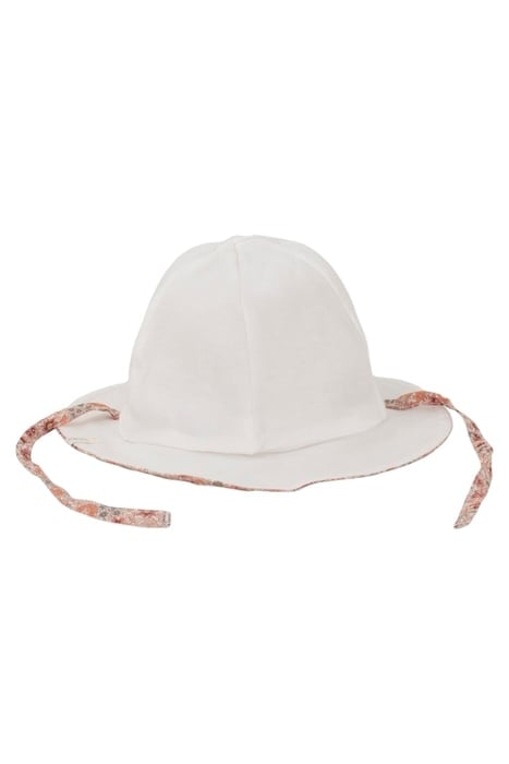 BABY GIRLS’ PEACH MICRO-FLOWER PRINT HAT 3