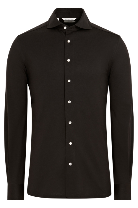 DARK BROWN EXTRA SLIM FIT SHIRT 4