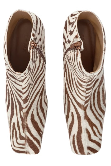 LANGE ZEBRINA BEIGE LEATHER 3