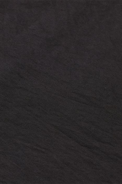 BEADED COLLAR MIDI SHIRT DRESS EVENING BLACK 8