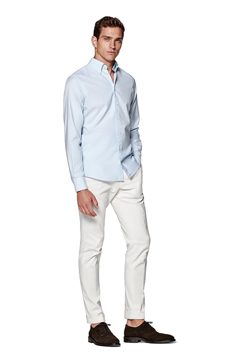 LIGHT BLUE SLIM FIT SHIRT 4