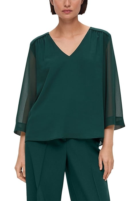 S.OLIVER BLOUSES GREEN 1
