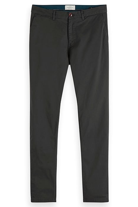 ESSENTIALS - STUART CLASSIC REGULAR SLIM FIT CHINO CHARCOAL 2