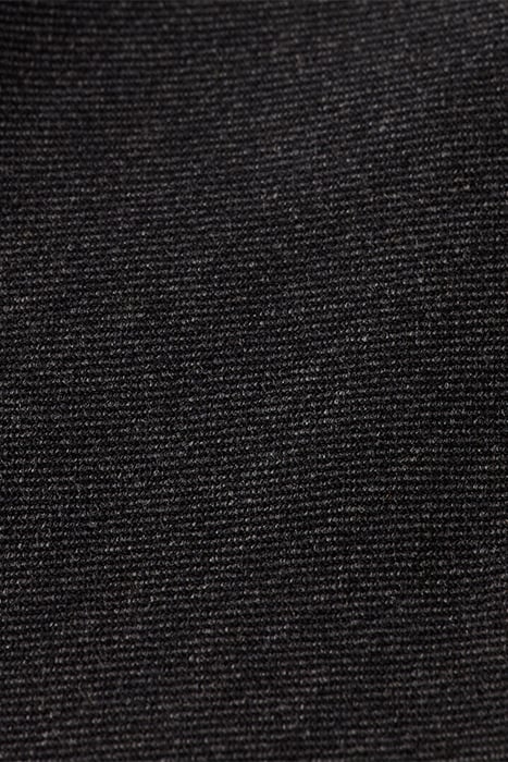 LOWRY - MID RISE SLIM LEG TWILL WOOL BLEND PANTS CHARCOAL ME 8