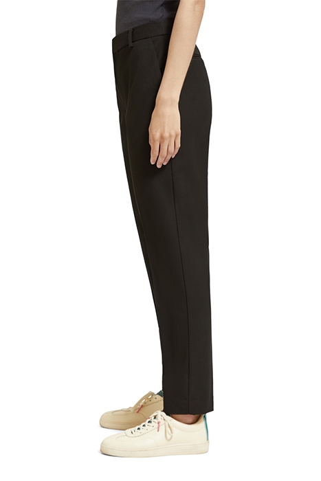 LOWRY - MID RISE SLIM PANT IN GABARDINE EVENING BLACK 6