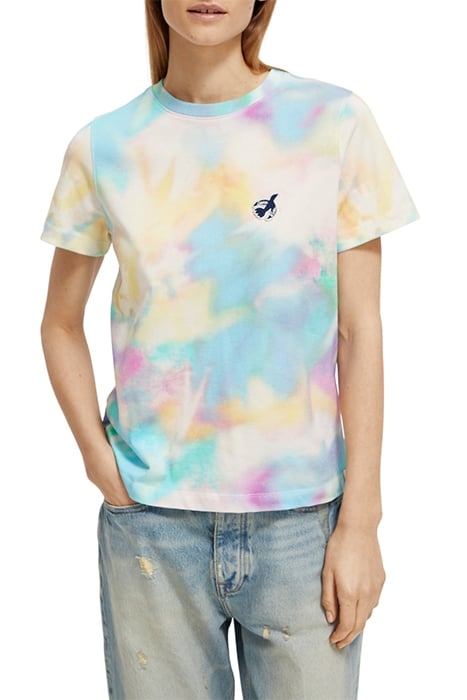 THE FREE SPIRIT PEACE BIRD TIE DYE T-SHIRT MULTICOLOUR TIE D 1