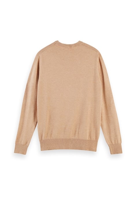 ESSENTIALS - CLASSIC CREWNECK PULL CAMEL MELANGE 2