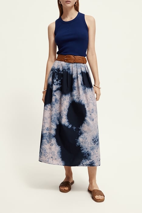 BRAIDED WAIST BELT TAN 2